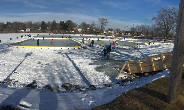 Ice Rink Construction Complete