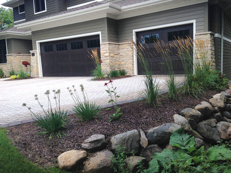 Paved Driveway - Hardscape and Landscape